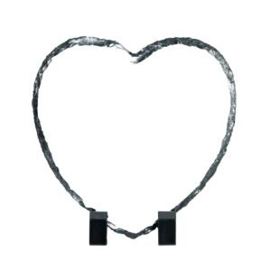 Picture Printed & Back Engraved Heart Rock Slate - Image 8