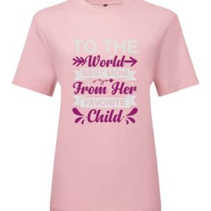 Best Mom Ever Personalized T-Shirt - Image 3