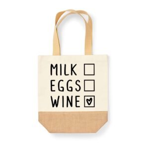 Custom Natural Canvas Bag with Your Favourite Quote - Image 3