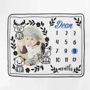 Custom Baby Blanket with Picture & Name - Image 10