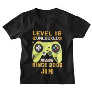 Personalised 16th Birthday T-Shirt - Image 7
