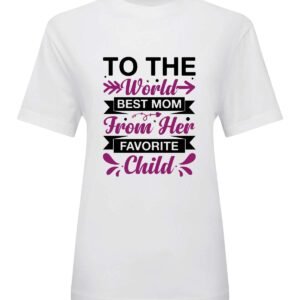 Best Mom Ever Personalized T-Shirt - Image 4