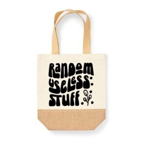 Custom Natural Canvas Bag with Your Favourite Quote - Image 4
