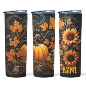 Personalised Halloween Themed Tumbler - Image 3