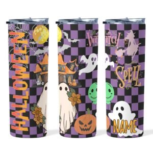 Personalised Halloween Themed Tumbler - Image 4
