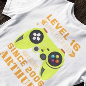 Personalised 16th Birthday T-Shirt - Image 3