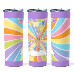 Personalised Tumbler with Vibrant Designs - Image 6