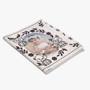 Custom Baby Blanket with Picture & Name - Image 5
