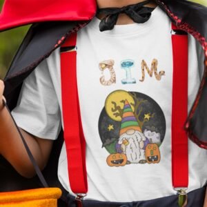 Custom Monster Letter Kids T-Shirt - Image 7