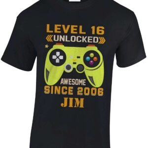 Personalised 16th Birthday T-Shirt - Image 5