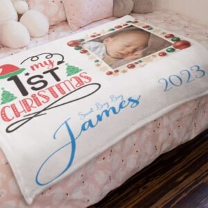 First Christmas Baby Blanket - Image 13