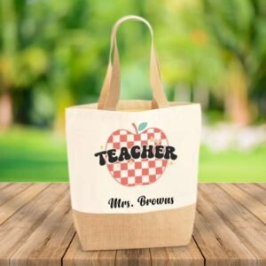 Personalised Teacher Tote Bag - Image 9