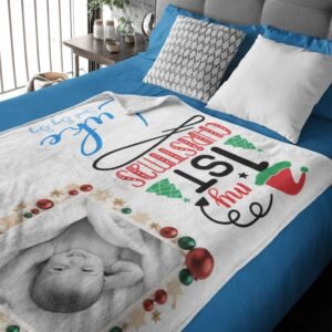 First Christmas Baby Blanket - Image 9