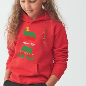 Personalised Adorable Elf Hoodies for Kids - Image 3