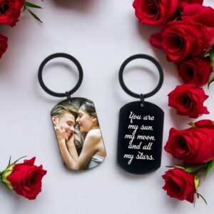 Custom Photo Printed & Text Engraved Tag - Image 3
