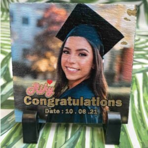 Personalised Graduation Rock Slate - Square - Image 3