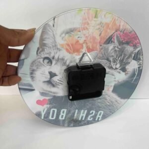 Personalised Glass Clock For Kids - Image 4