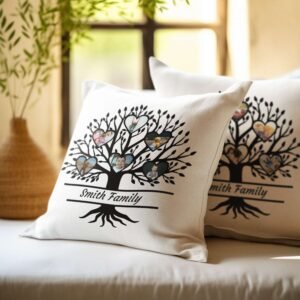 Custom Family Tree Cushion Cover - Image 4