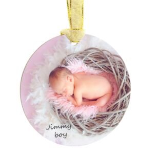 Personalised Christmas Photo Bauble - Image 4