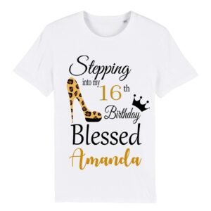 Custom Sweet 16 Birthday T-Shirt - Image 15
