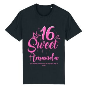 Custom Sweet 16 Birthday T-Shirt - Image 13