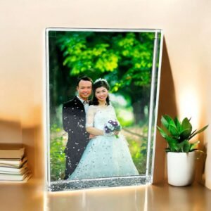 Custom Glitter Acrylic Photo Frame - Image 4