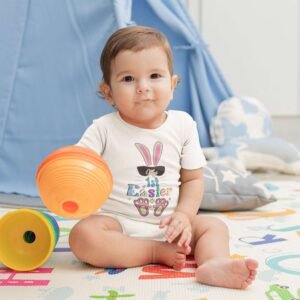 Baby's 1st Easter: Bunny Body Suites - Image 4