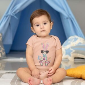 Baby's 1st Easter: Bunny Body Suites - Image 8