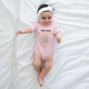 Personalised First Father's Day Baby Bodysuits - Image 4