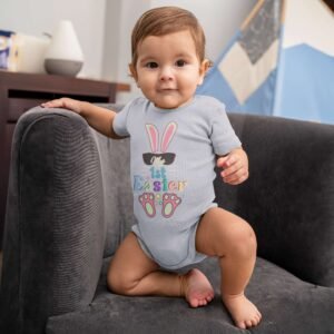 Baby's 1st Easter: Bunny Body Suites - Image 3