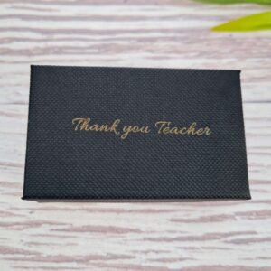 Best Teacher Ever Custom Gold Keyring - Image 8