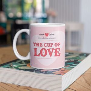 Personalised Valentine Mug with Gnome Design - Image 8