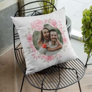 Personalised Satin Photo Cushion Cover - Image 3