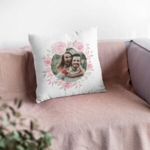 Personalised Satin Photo Cushion Cover - Image 4
