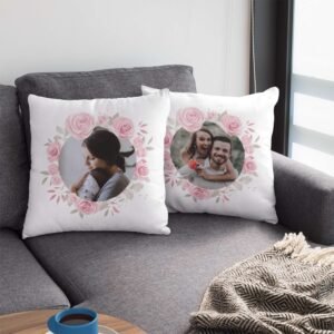 Personalised Satin Photo Cushion Cover - Image 5