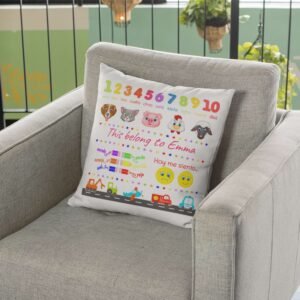 Learning Adventure Cushion Cover for Kids - Image 4