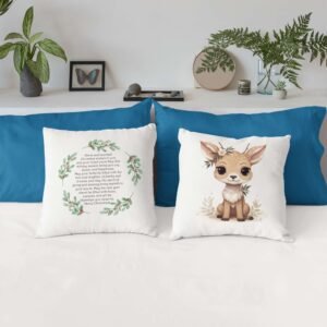 Baby Deer Christmas Cushion Cover - Image 12