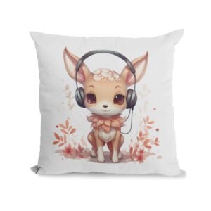 Baby Deer Christmas Cushion Cover - Image 14