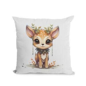 Baby Deer Christmas Cushion Cover - Image 5