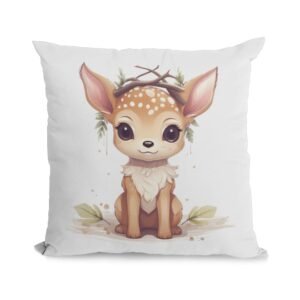 Baby Deer Christmas Cushion Cover - Image 10
