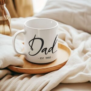 Year of Fatherhood Ceramic Dad Mug - Image 9