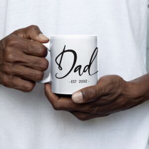 Year of Fatherhood Ceramic Dad Mug - Image 11