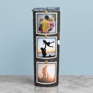 Best Dad Personalized Photo Tumbler - Image 6