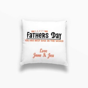 Personalised Dad Photo Cushion Cover - Image 3