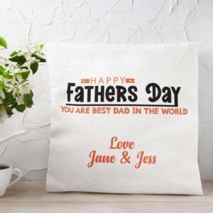 Personalised Dad Photo Cushion Cover - Image 4