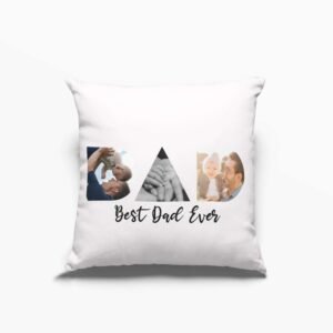 Personalised Dad Photo Cushion Cover - Image 6