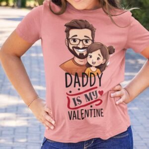 Daddy Is  My Valentine - Kids T-Shirts - Image 6