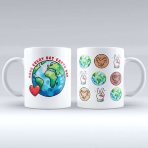 Earth Day Ceramic Mug Set - Image 5