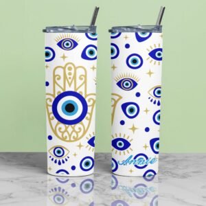 Custom Evil Eye Tumbler - Image 3