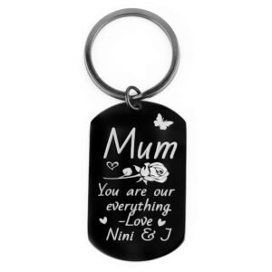 Personalised Picture & Text Engraved Tag For Mum - Image 5